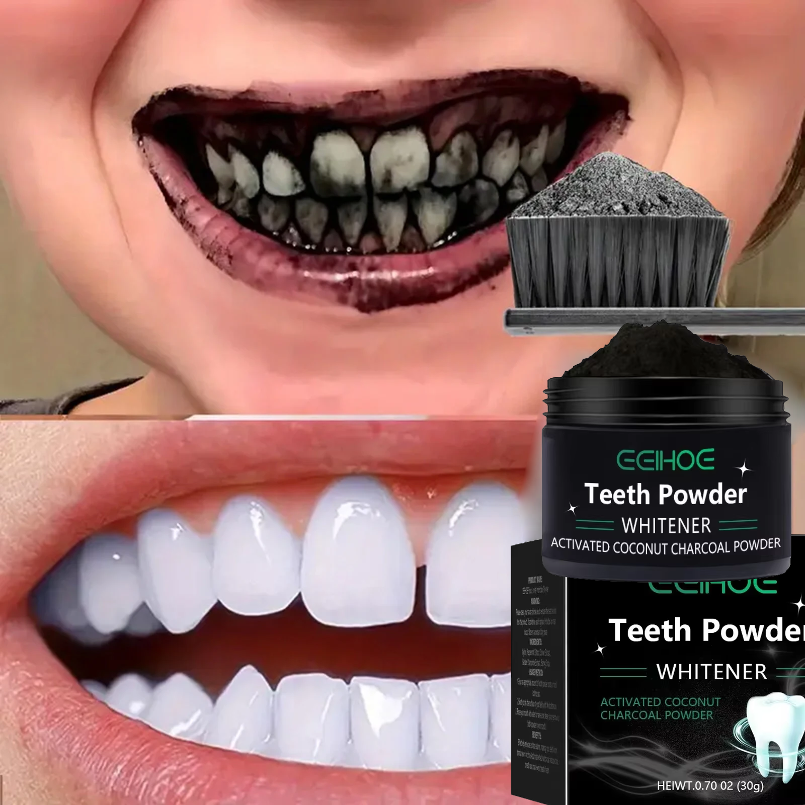 Teeth Whitening Quotes - Teeth Brightening Whitening Powder Deep Cleaning