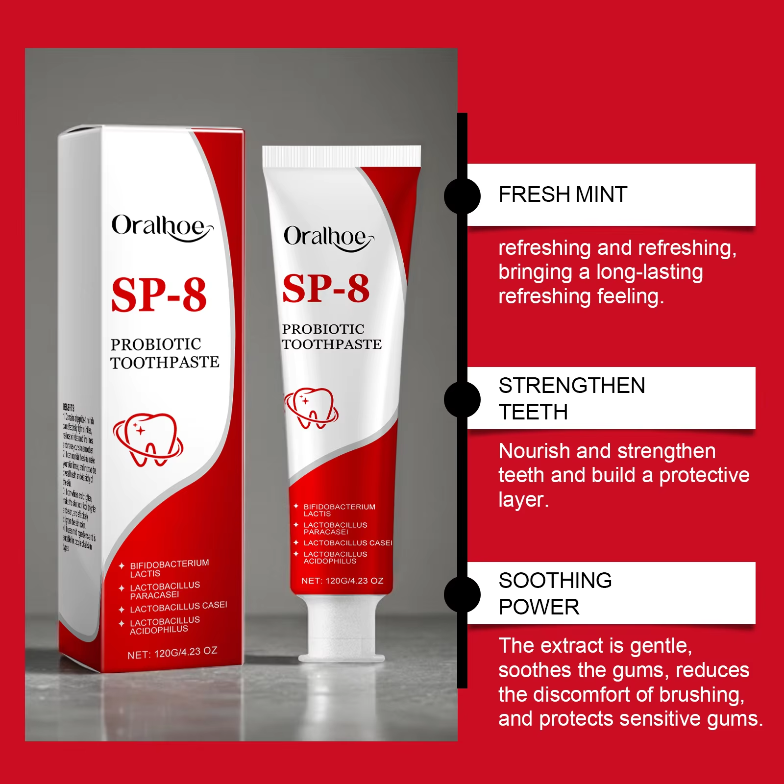 Sp-8 Probiotic Toothpaste Brig – обзор и цена Teeth Whitening That Works