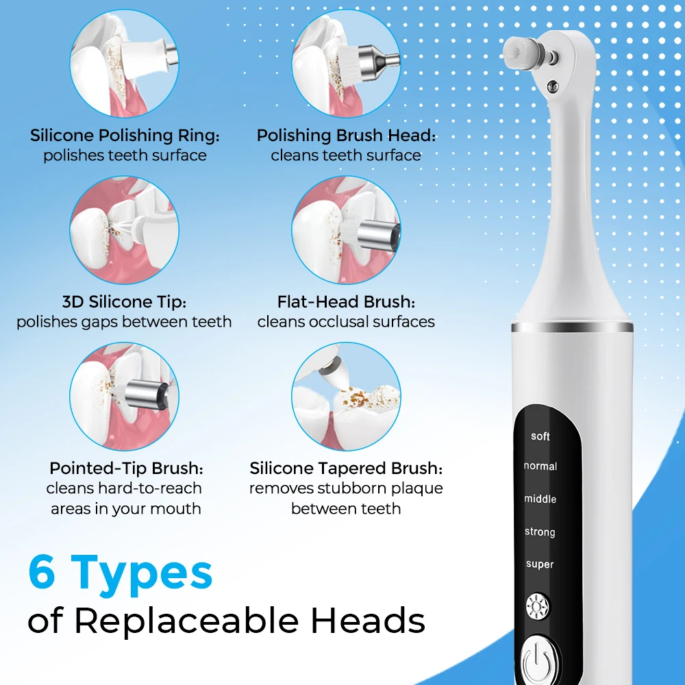 Electric Tooth Polisher Teeth  – обзор и цена Teeth Whitening Zoom