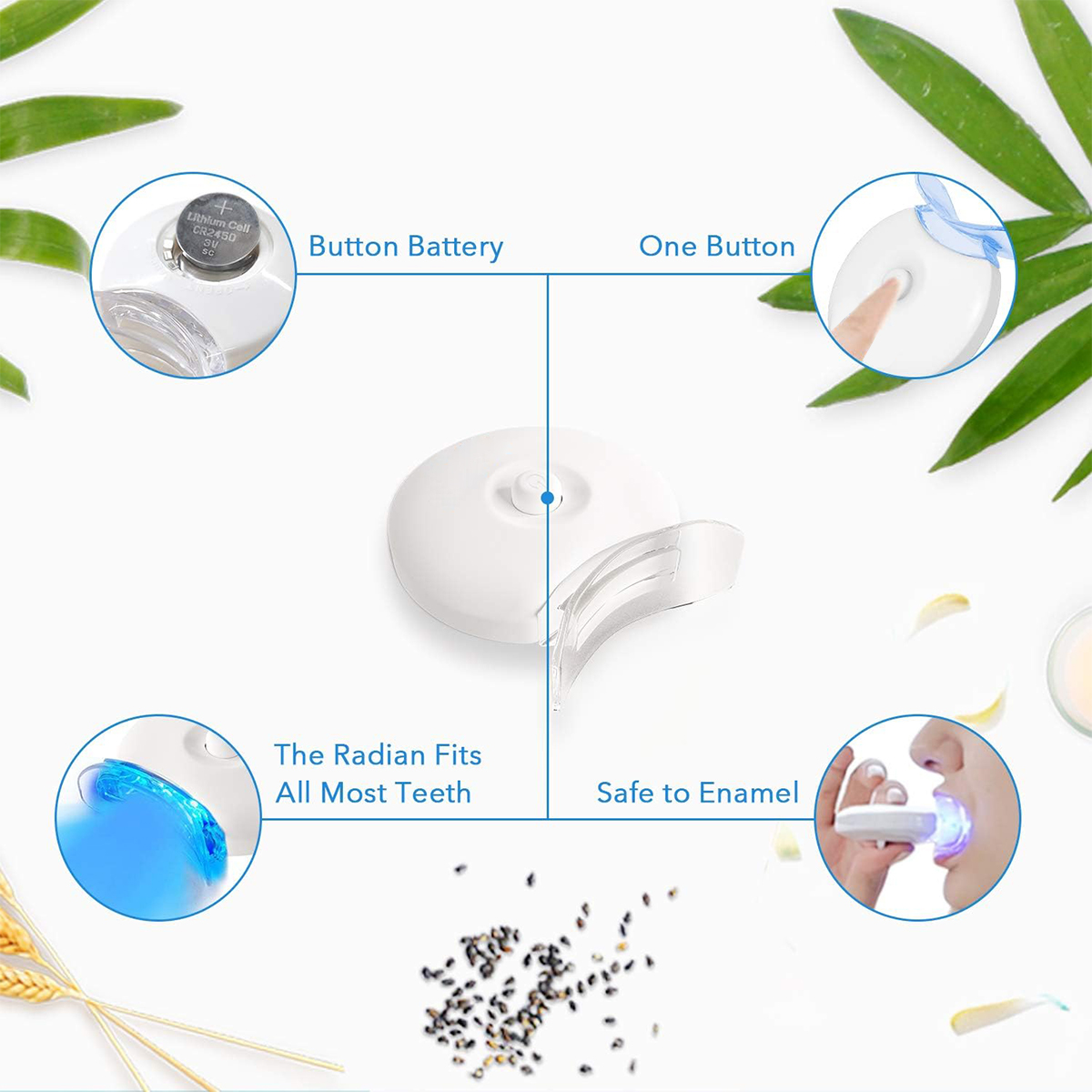 Teeth Whitening Kit - 5X LED L – обзор и цена Teeth Whitening Quotes