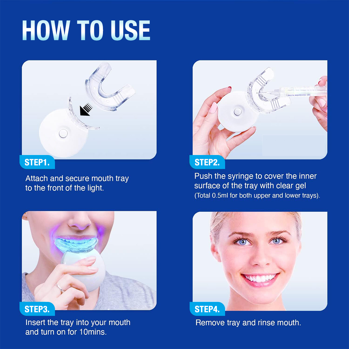 Teeth Whitening Kit - 5X LED L – обзор и цена Teeth Whitening Quotes