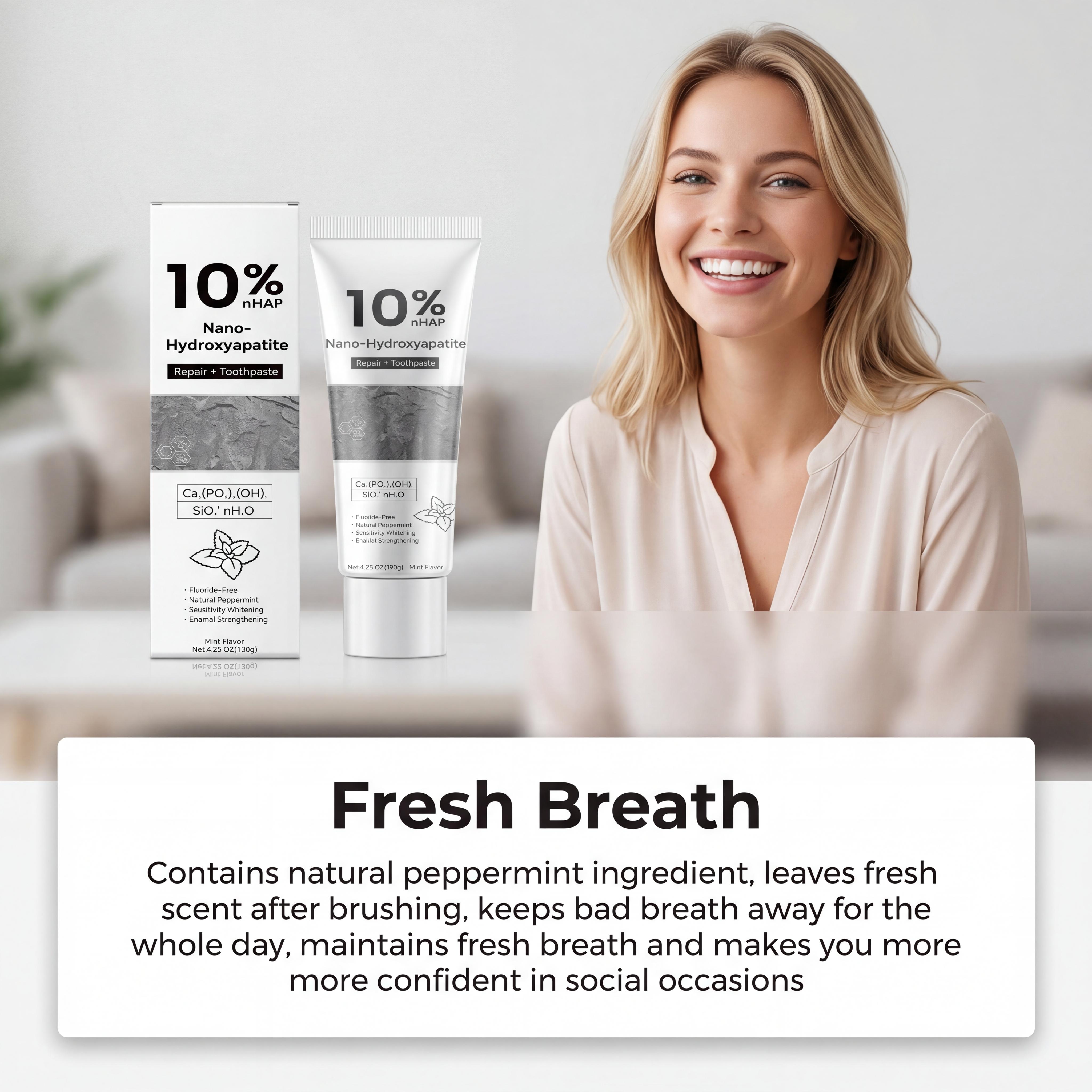 Nano-Hydroxyapatite Toothpaste – обзор и цена Teeth Whitening That Works