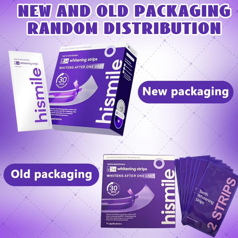 Purple Whitening Tooth Strips  – обзор и цена Teeth Whitening Routine