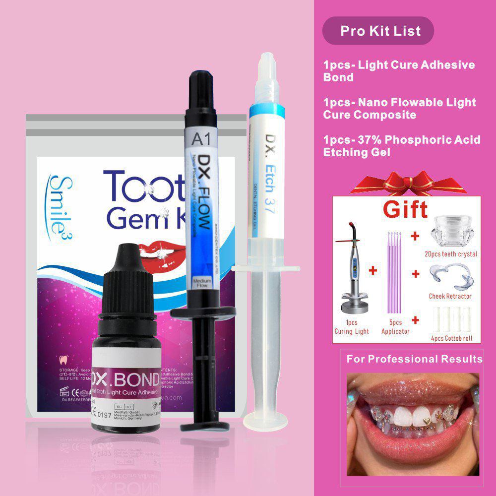HOT Tooth Gem Kit Teeth Decora – обзор и цена Teeth Whitening Zoom