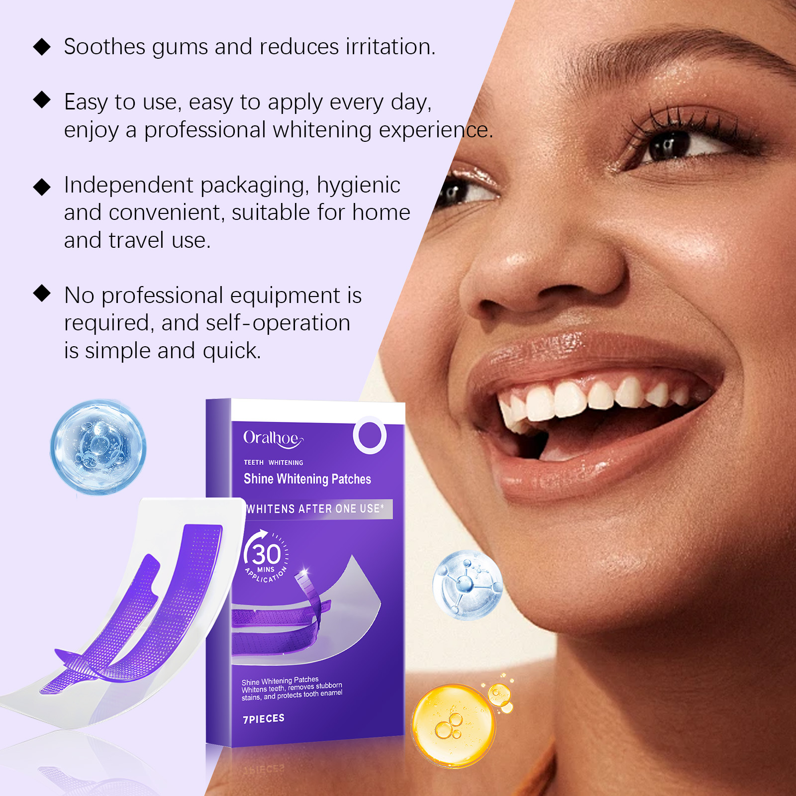 Purple Teeth Whitening Strips  – обзор и цена Teeth Whitening Quotes