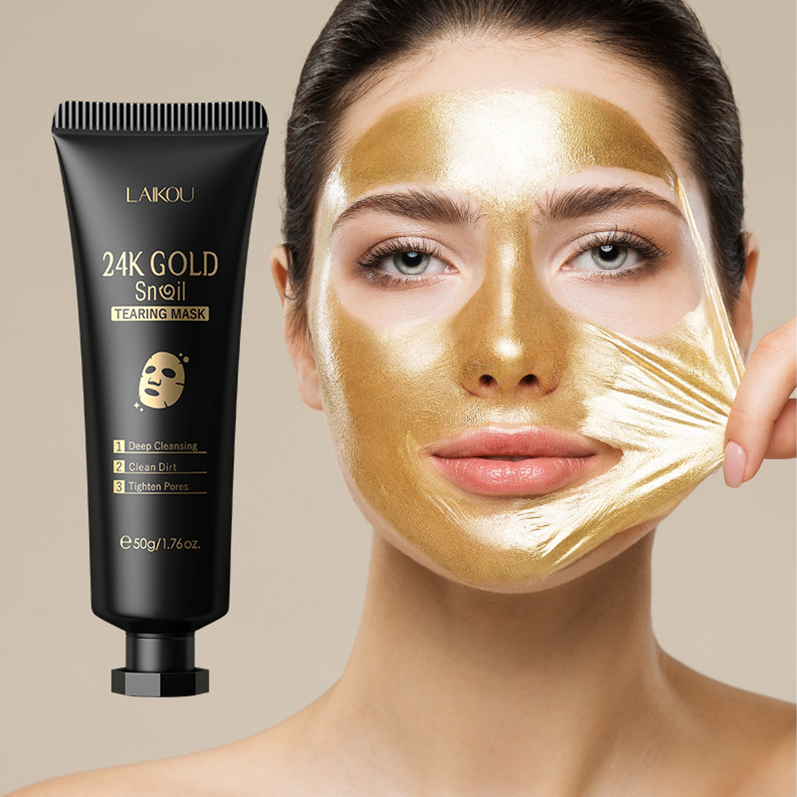 24K Gold Collagen Active Face  – обзор и цена Whitening Powder Activated