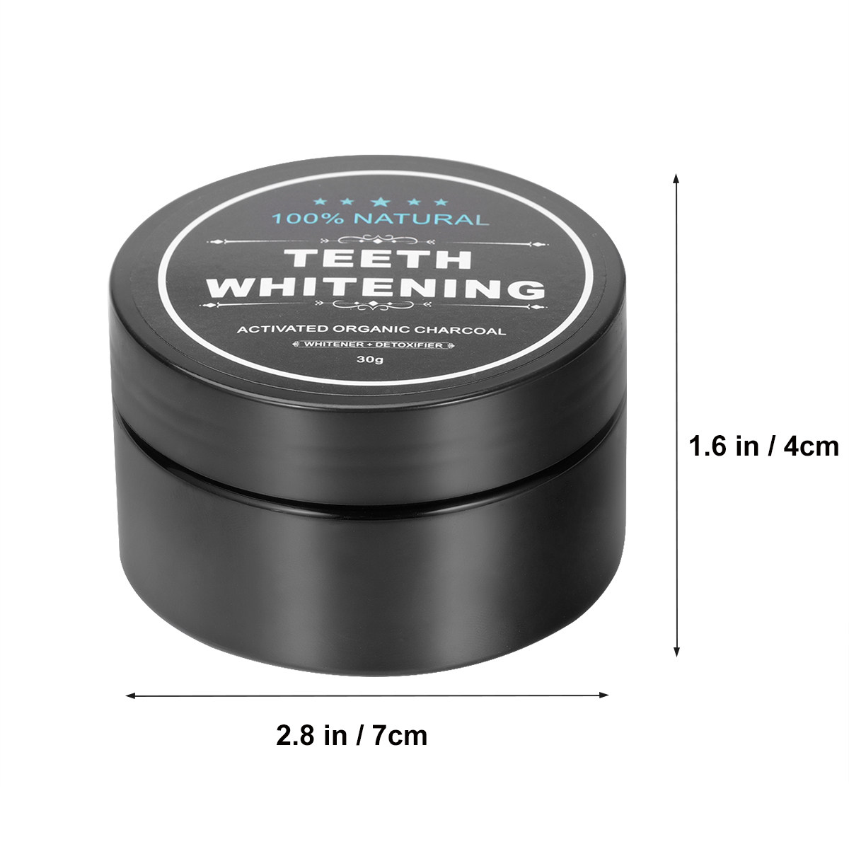 Teeth Whitening Charcoal Powde – обзор и цена Whitening Powder Activated