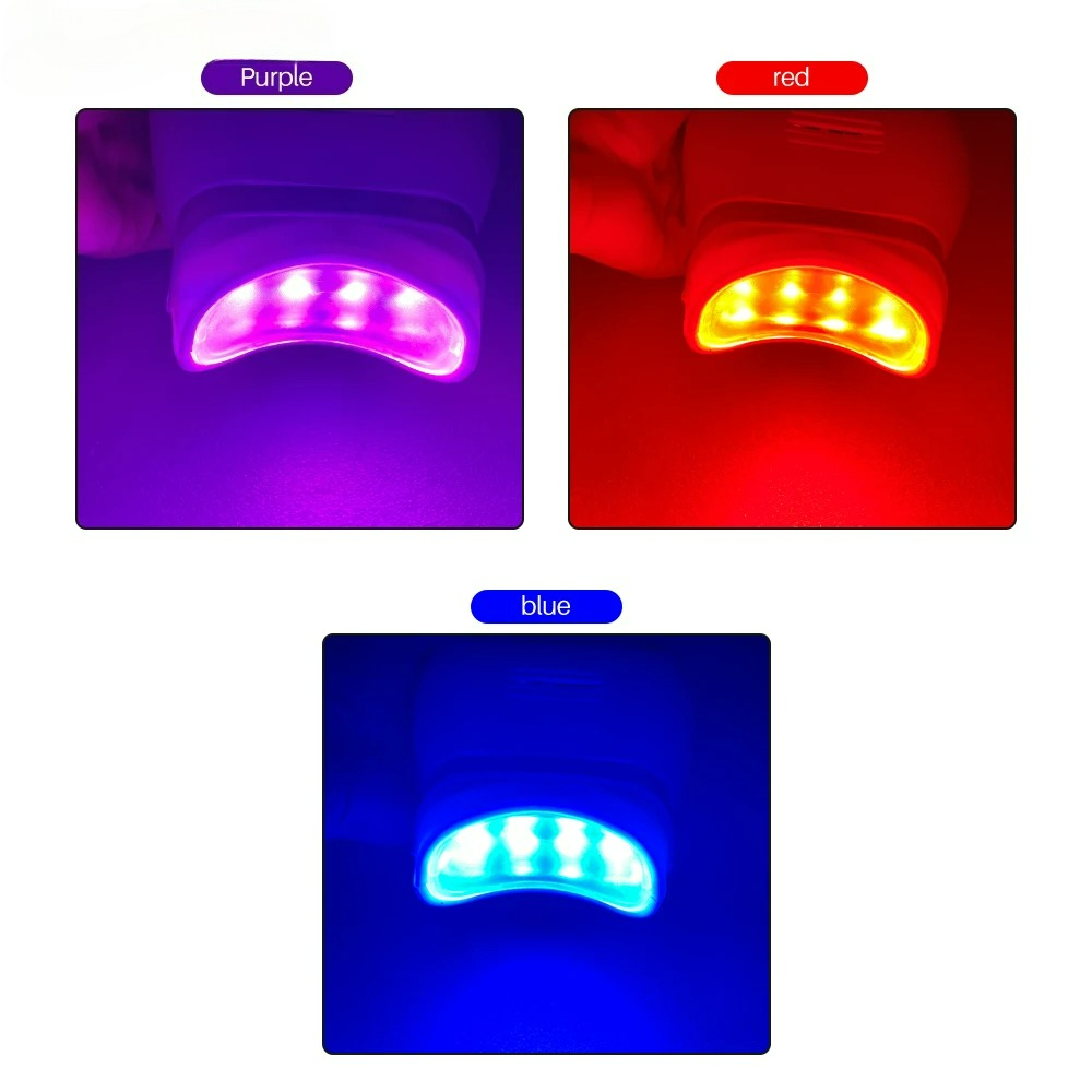 Adjustable 3 Colors LED Teeth  – обзор и цена Whitening Teeth Machine