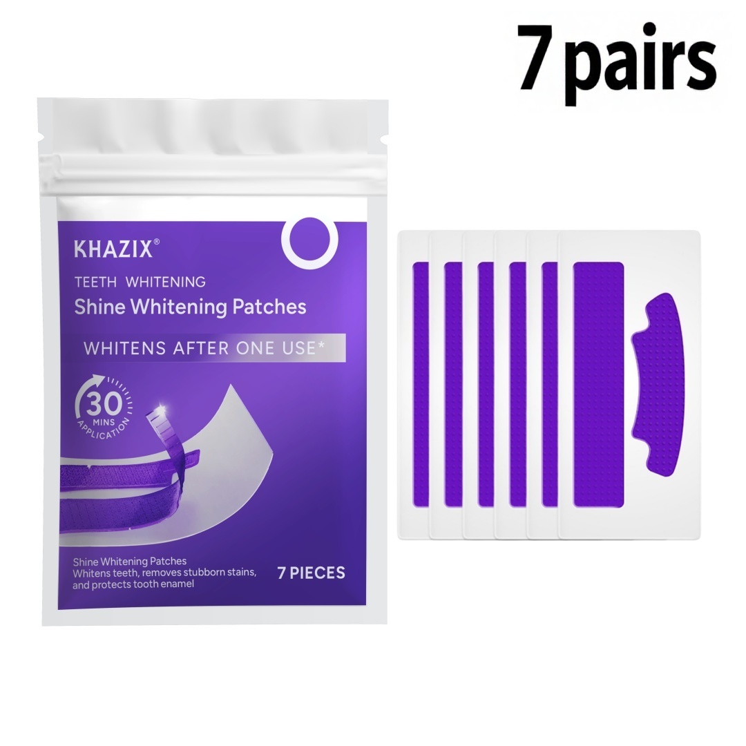 7 pairs Teeth Whitening Strips – обзор и цена Teeth Whitening Routine