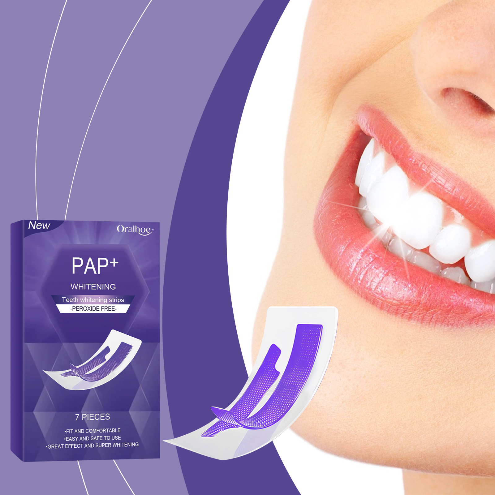 Purple Teeth Whitening Strips  – обзор и цена Teeth Whitening Quotes