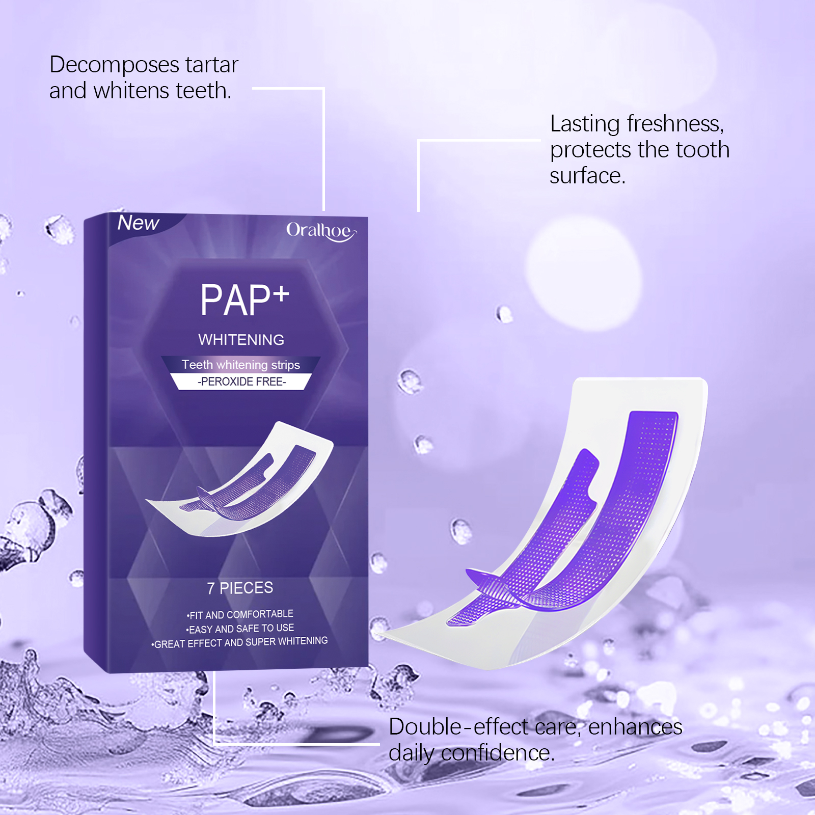 Purple Teeth Whitening Strips  – обзор и цена Teeth Whitening Quotes