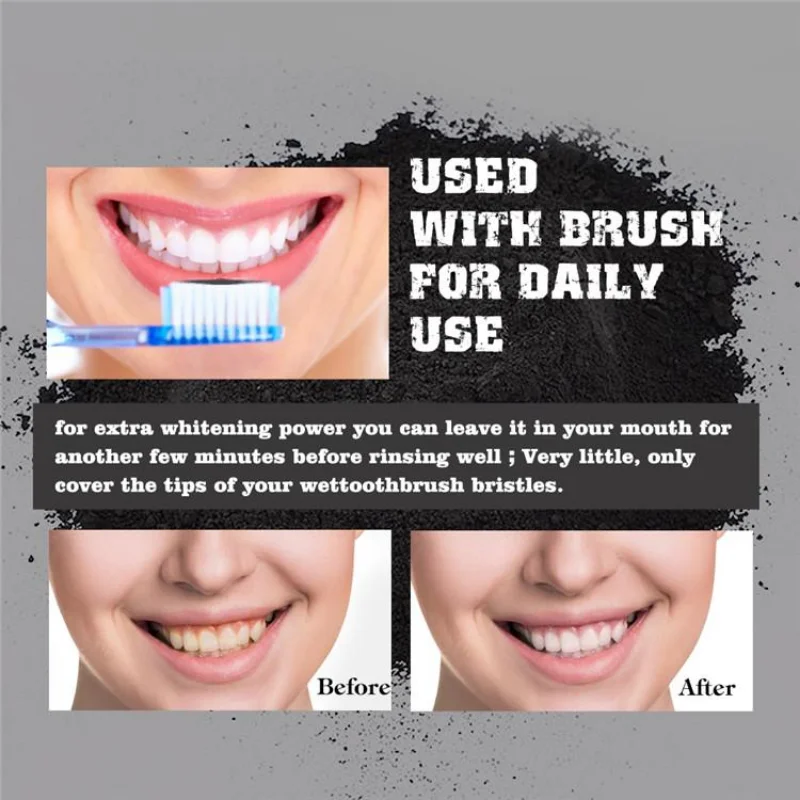 Food Grade Teeth Powder Charco – обзор и цена Whitening Powder Activated