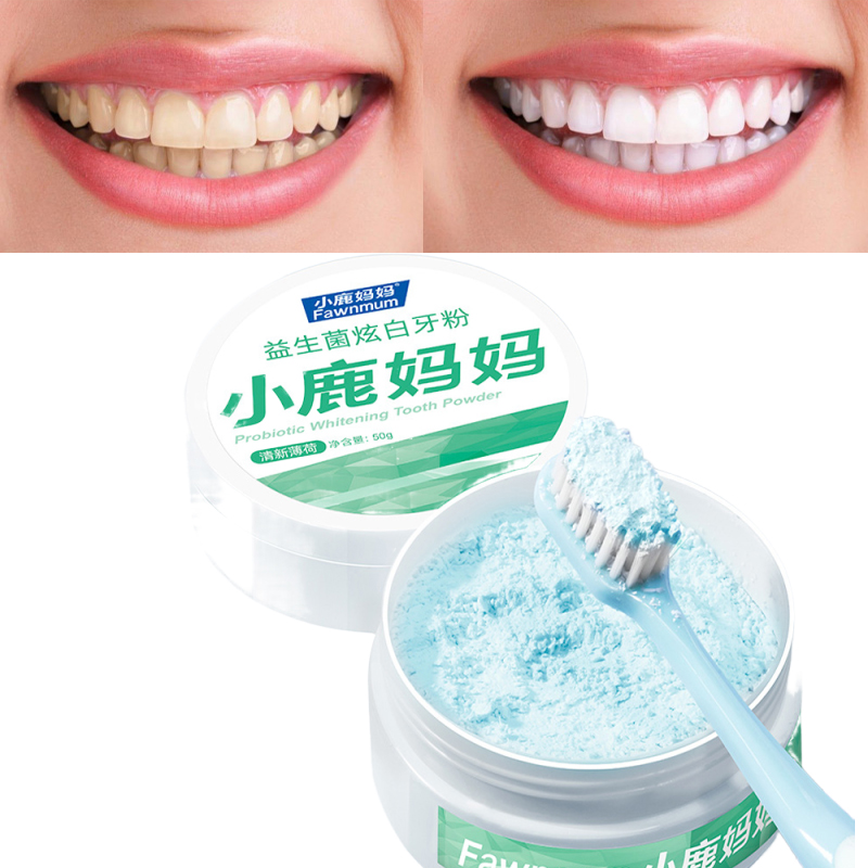 Fawnmun 50g Teeth Powder Activ – обзор и цена Whitening Powder Activated