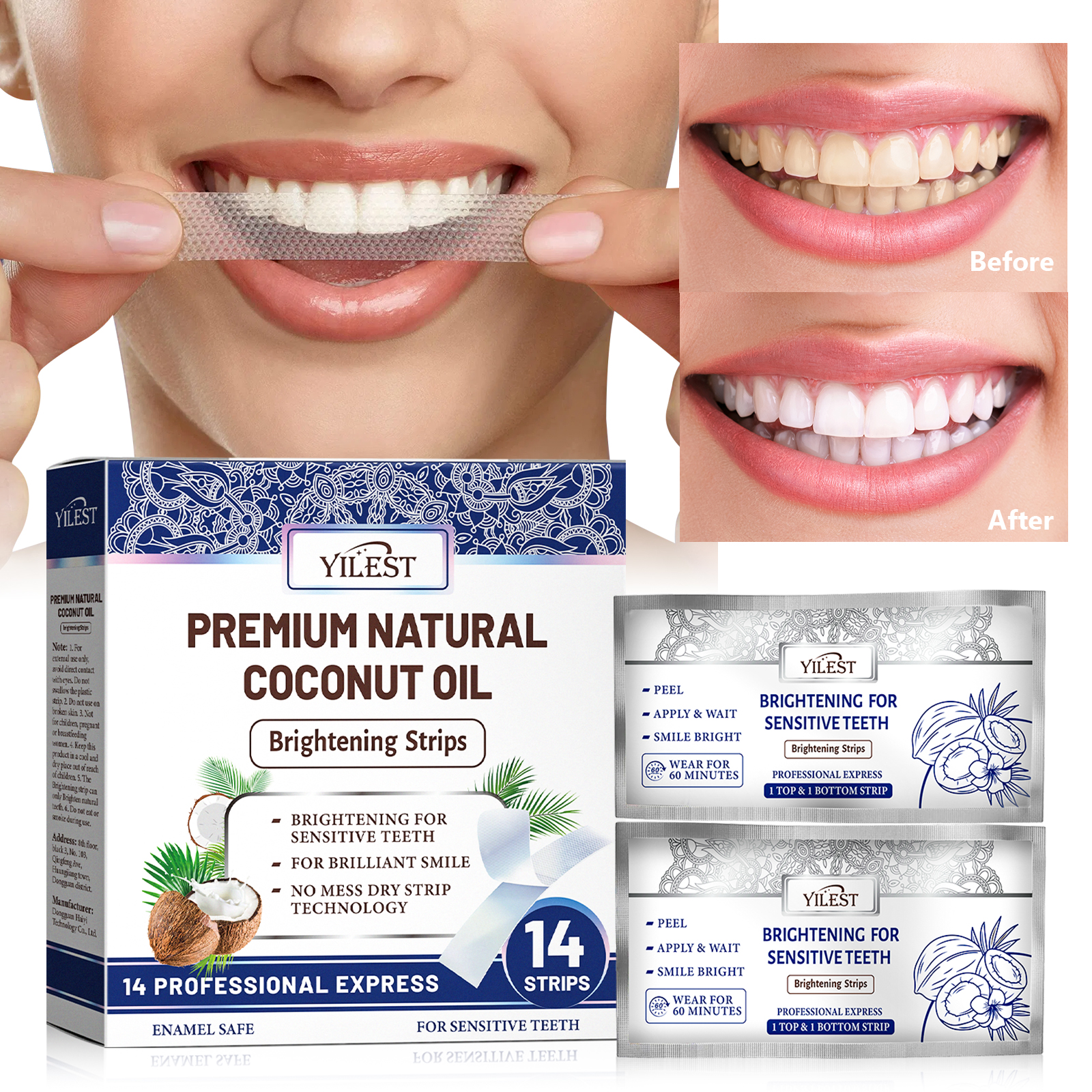 Teeth Whitening Strips 14pcs C – обзор и цена Teeth Whitening Quotes